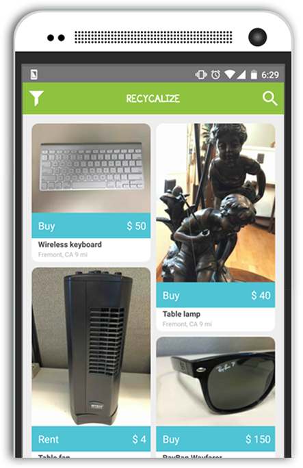 Item is seen by users in your area